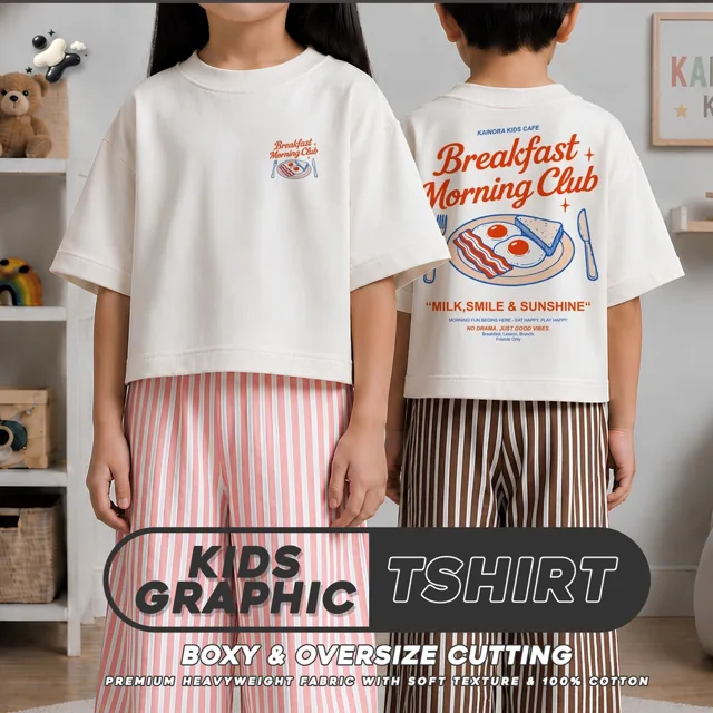 Kaos Breakfast Morning Club, referensi pemakaian