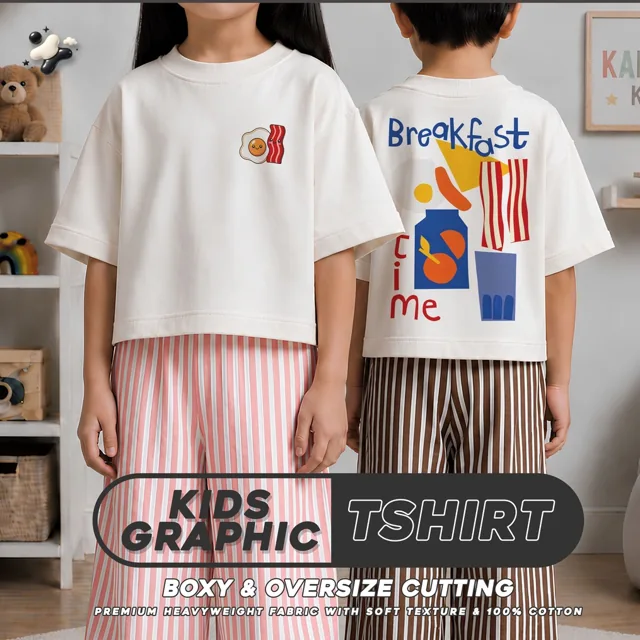 Kaos Breakfast Time, referensi pemakaian