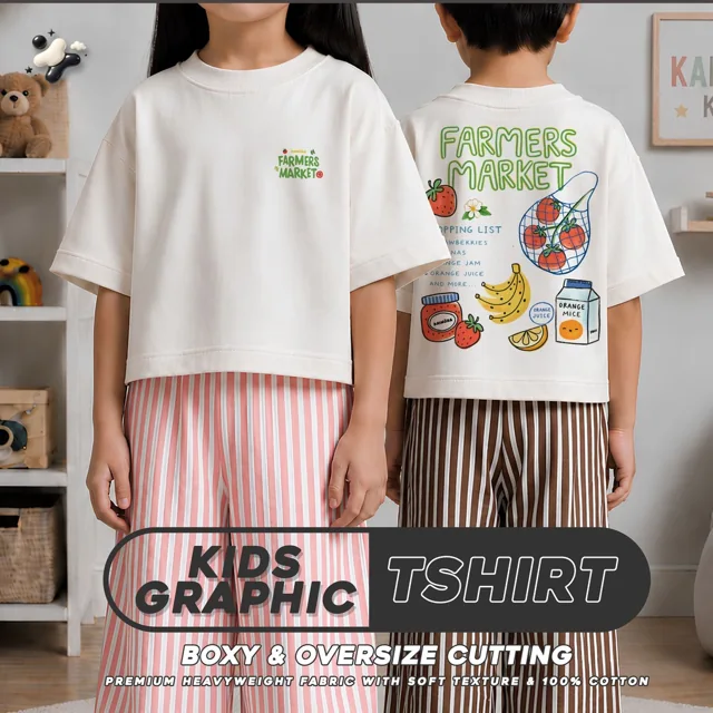 Kaos Farmers Market, referensi pemakaian