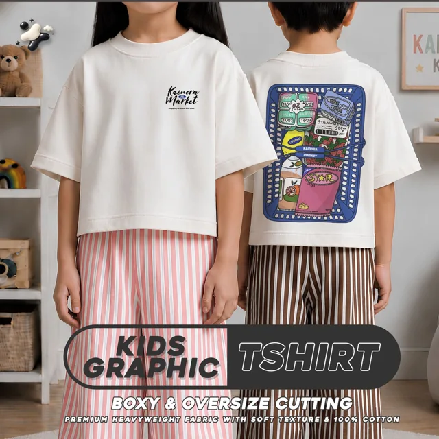Kaos Kai Market, referensi pemakaian