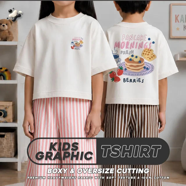 Kaos Pancake Morning, referensi pemakaian